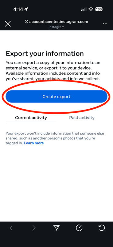 mobile instruction five